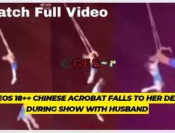 chinese acrobat falls to her death during show with husband