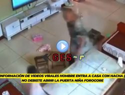 No Debiste Abrir la Puerta Niña Forogore || hombre ataca a dos niñas con un hacha