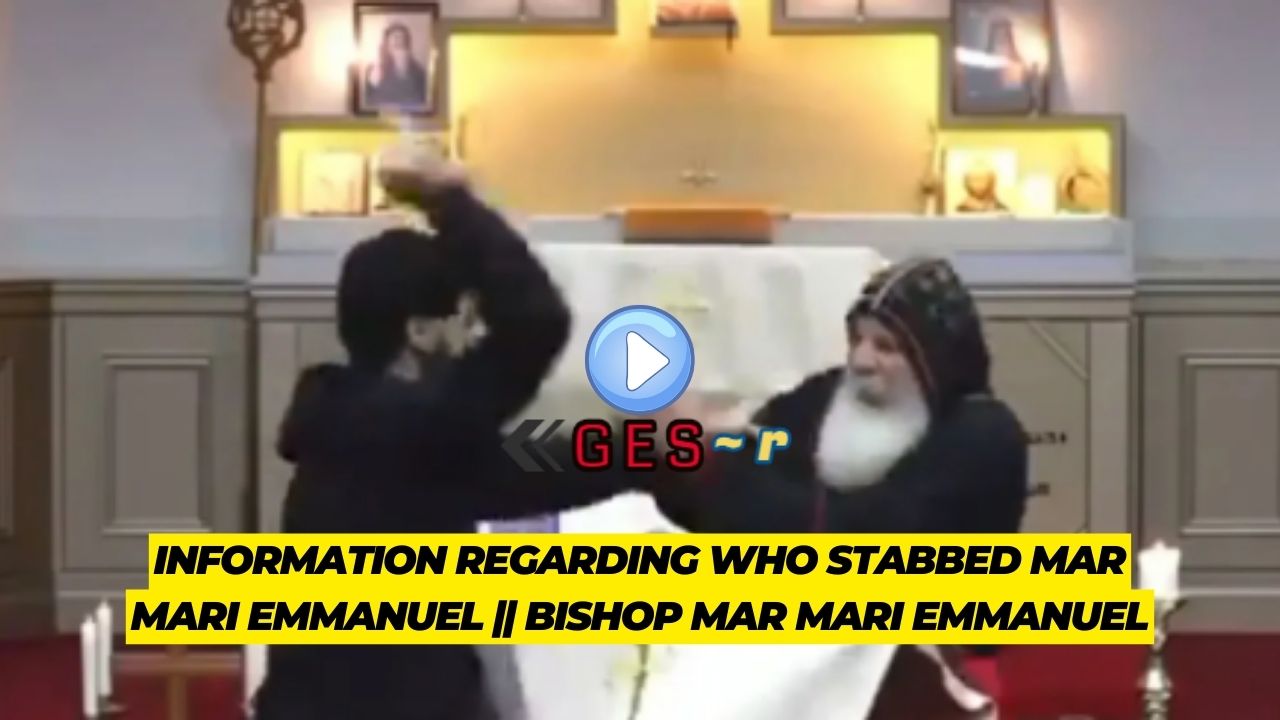 bishop mar mari emmanuel stabbing || mar mari emmanuel video